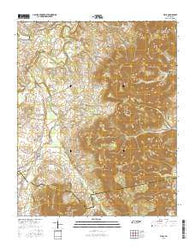 Viola Tennessee Current topographic map, 1:24000 scale, 7.5 X 7.5 Minute, Year 2016