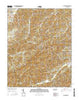 Walden Creek Tennessee Current topographic map, 1:24000 scale, 7.5 X 7.5 Minute, Year 2016