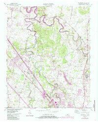 Walterhill Tennessee Historical topographic map, 1:24000 scale, 7.5 X 7.5 Minute, Year 1950