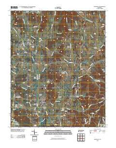 Wartrace Tennessee Historical topographic map, 1:24000 scale, 7.5 X 7.5 Minute, Year 2010