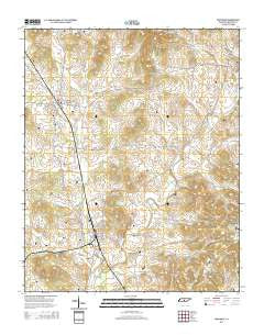 Wartrace Tennessee Historical topographic map, 1:24000 scale, 7.5 X 7.5 Minute, Year 2014