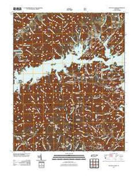 Watauga Dam Tennessee Historical topographic map, 1:24000 scale, 7.5 X 7.5 Minute, Year 2011