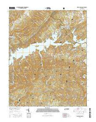 Watauga Dam Tennessee Current topographic map, 1:24000 scale, 7.5 X 7.5 Minute, Year 2016