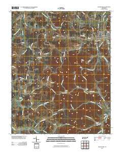 Watertown Tennessee Historical topographic map, 1:24000 scale, 7.5 X 7.5 Minute, Year 2010
