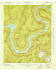 Wauhatchie Tennessee Historical topographic map, 1:24000 scale, 7.5 X 7.5 Minute, Year 1943