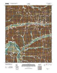 Waverly Tennessee Historical topographic map, 1:24000 scale, 7.5 X 7.5 Minute, Year 2010