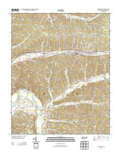 Waverly Tennessee Historical topographic map, 1:24000 scale, 7.5 X 7.5 Minute, Year 2013