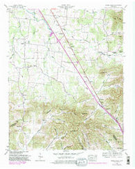 Webbs Jungle Tennessee Historical topographic map, 1:24000 scale, 7.5 X 7.5 Minute, Year 1949