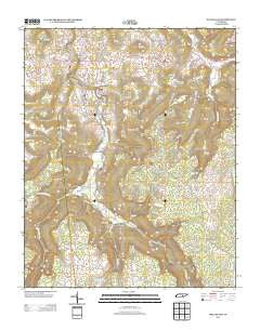 Welchland Tennessee Historical topographic map, 1:24000 scale, 7.5 X 7.5 Minute, Year 2013