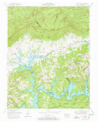 Well Spring Tennessee Historical topographic map, 1:24000 scale, 7.5 X 7.5 Minute, Year 1952