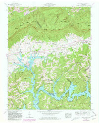 Well Spring Tennessee Historical topographic map, 1:24000 scale, 7.5 X 7.5 Minute, Year 1952