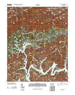 Well Spring Tennessee Historical topographic map, 1:24000 scale, 7.5 X 7.5 Minute, Year 2010