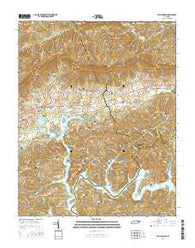 Well Spring Tennessee Current topographic map, 1:24000 scale, 7.5 X 7.5 Minute, Year 2016