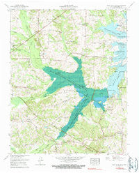 West Sandy Dike Tennessee Historical topographic map, 1:24000 scale, 7.5 X 7.5 Minute, Year 1965