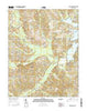 West Sandy Dike Tennessee Current topographic map, 1:24000 scale, 7.5 X 7.5 Minute, Year 2016