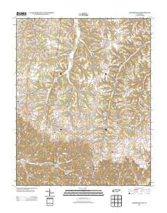 Westmoreland Tennessee Historical topographic map, 1:24000 scale, 7.5 X 7.5 Minute, Year 2013