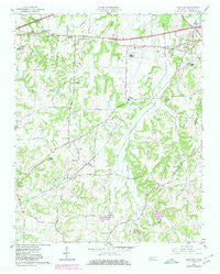 Westover Tennessee Historical topographic map, 1:24000 scale, 7.5 X 7.5 Minute, Year 1959