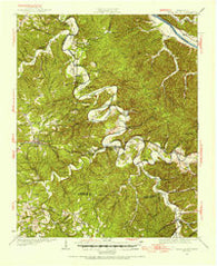 White Bluff Tennessee Historical topographic map, 1:62500 scale, 15 X 15 Minute, Year 1930