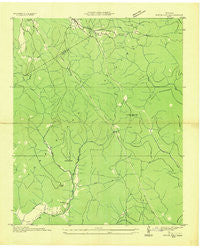 White City Tennessee Historical topographic map, 1:24000 scale, 7.5 X 7.5 Minute, Year 1936