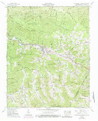 White Rocks Mountain Tennessee Historical topographic map, 1:24000 scale, 7.5 X 7.5 Minute, Year 1960