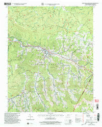 White Rocks Mountain Tennessee Historical topographic map, 1:24000 scale, 7.5 X 7.5 Minute, Year 2003