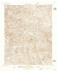 White Rocks Mtn Tennessee Historical topographic map, 1:24000 scale, 7.5 X 7.5 Minute, Year 1934