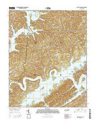White Hollow Tennessee Current topographic map, 1:24000 scale, 7.5 X 7.5 Minute, Year 2016