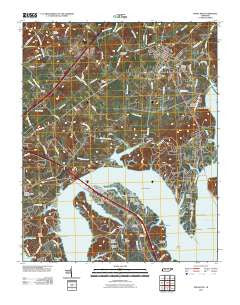 White Pine Tennessee Historical topographic map, 1:24000 scale, 7.5 X 7.5 Minute, Year 2010