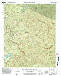 Whiteoak Flats Tennessee Historical topographic map, 1:24000 scale, 7.5 X 7.5 Minute, Year 2003