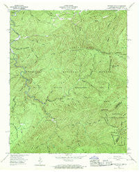 Whiteoak Flats Tennessee Historical topographic map, 1:24000 scale, 7.5 X 7.5 Minute, Year 1957