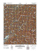 Whiteoak Flats Tennessee Historical topographic map, 1:24000 scale, 7.5 X 7.5 Minute, Year 2011