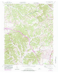 Whites Creek Tennessee Historical topographic map, 1:24000 scale, 7.5 X 7.5 Minute, Year 1955