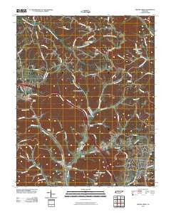 Whites Creek Tennessee Historical topographic map, 1:24000 scale, 7.5 X 7.5 Minute, Year 2010