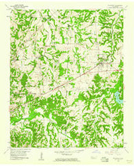 Whiteville Tennessee Historical topographic map, 1:24000 scale, 7.5 X 7.5 Minute, Year 1959