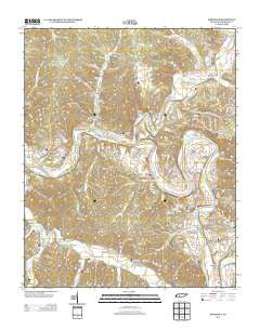 Whitfield Tennessee Historical topographic map, 1:24000 scale, 7.5 X 7.5 Minute, Year 2013
