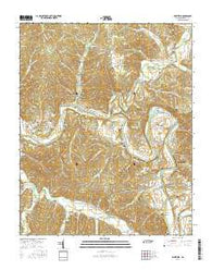 Whitfield Tennessee Current topographic map, 1:24000 scale, 7.5 X 7.5 Minute, Year 2016