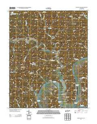 Whitleyville Tennessee Historical topographic map, 1:24000 scale, 7.5 X 7.5 Minute, Year 2013