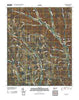 Whitten Tennessee Historical topographic map, 1:24000 scale, 7.5 X 7.5 Minute, Year 2010