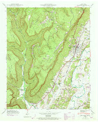 Whitwell Tennessee Historical topographic map, 1:24000 scale, 7.5 X 7.5 Minute, Year 1946