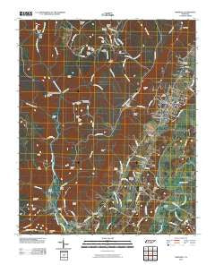 Whitwell Tennessee Historical topographic map, 1:24000 scale, 7.5 X 7.5 Minute, Year 2010