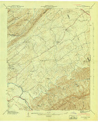 Wildwood Tennessee Historical topographic map, 1:24000 scale, 7.5 X 7.5 Minute, Year 1941
