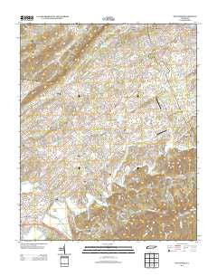 Wildwood Tennessee Historical topographic map, 1:24000 scale, 7.5 X 7.5 Minute, Year 2013