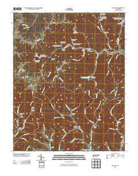Willette Tennessee Historical topographic map, 1:24000 scale, 7.5 X 7.5 Minute, Year 2010