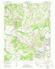 Williamsport Tennessee Historical topographic map, 1:24000 scale, 7.5 X 7.5 Minute, Year 1951