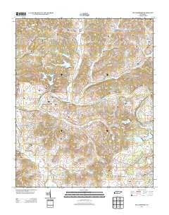 Williamsport Tennessee Historical topographic map, 1:24000 scale, 7.5 X 7.5 Minute, Year 2013