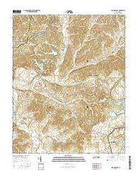 Williamsport Tennessee Current topographic map, 1:24000 scale, 7.5 X 7.5 Minute, Year 2016