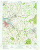 Winchester Tennessee Historical topographic map, 1:24000 scale, 7.5 X 7.5 Minute, Year 1971