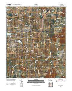 Winchester Tennessee Historical topographic map, 1:24000 scale, 7.5 X 7.5 Minute, Year 2010