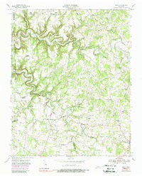 Windle Tennessee Historical topographic map, 1:24000 scale, 7.5 X 7.5 Minute, Year 1951