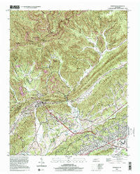 Windrock Tennessee Historical topographic map, 1:24000 scale, 7.5 X 7.5 Minute, Year 2000